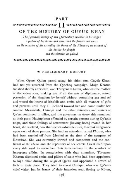 The Successors of Genghis Khan - Robert Bedrosian's Armenian ...