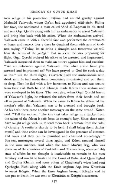 The Successors of Genghis Khan - Robert Bedrosian's Armenian ...