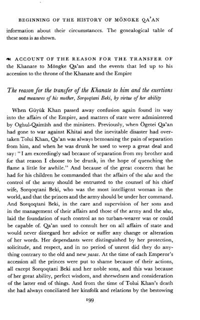 The Successors of Genghis Khan - Robert Bedrosian's Armenian ...