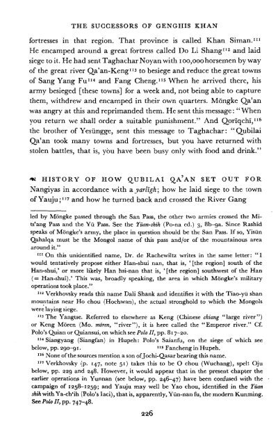 The Successors of Genghis Khan - Robert Bedrosian's Armenian ...