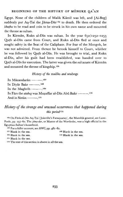 The Successors of Genghis Khan - Robert Bedrosian's Armenian ...