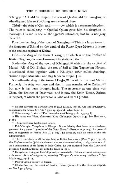 The Successors of Genghis Khan - Robert Bedrosian's Armenian ...