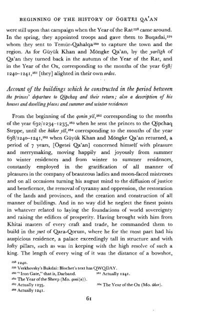 The Successors of Genghis Khan - Robert Bedrosian's Armenian ...