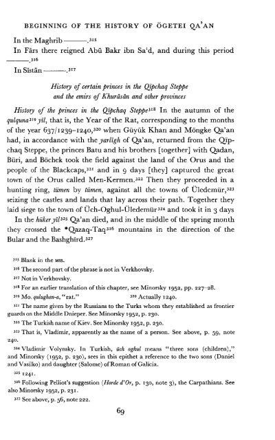 The Successors of Genghis Khan - Robert Bedrosian's Armenian ...