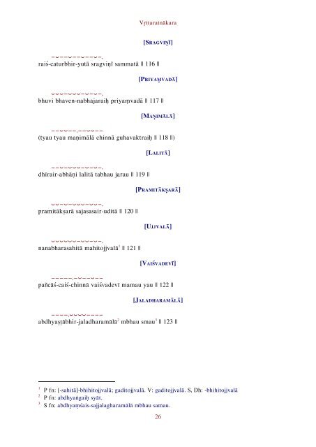 Vttaratnākara - buddhanet-de-index