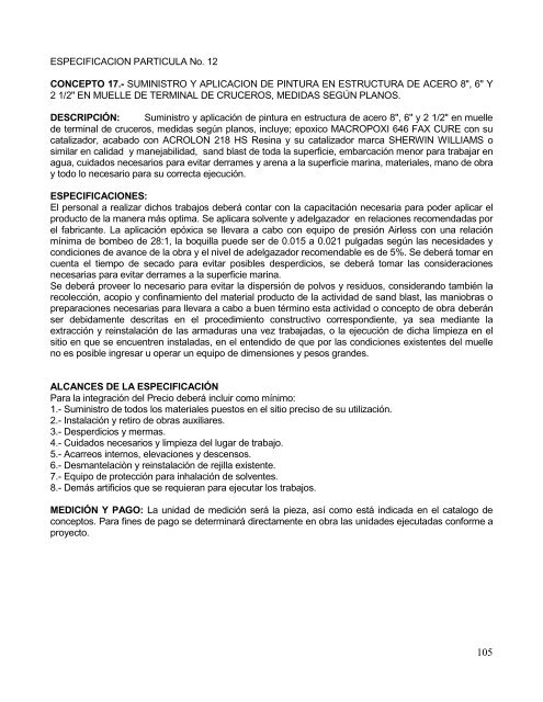 Rehabilitación y protección de trabes y pilotes - Puerto de Guaymas