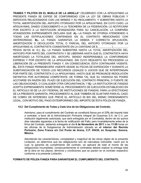 Rehabilitación y protección de trabes y pilotes - Puerto de Guaymas