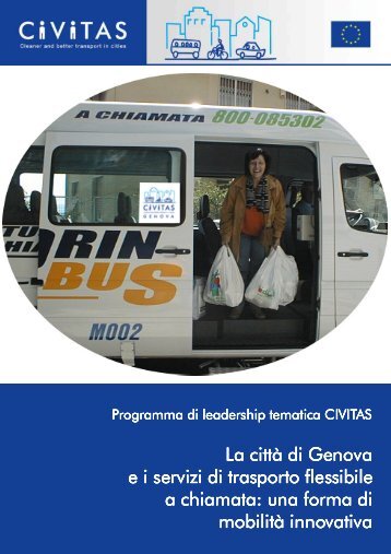 La città di Genova ei servizi di trasporto flessibile a chiamata - CIVITAS