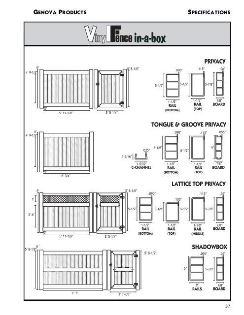 Building Materials Catalog - Genova Products