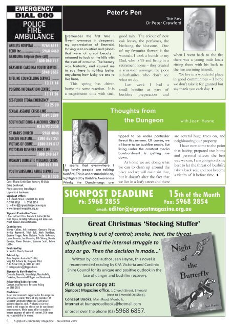 Nov 2009 - Signpost Magazine