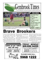 Brave Brookers - Gembrook