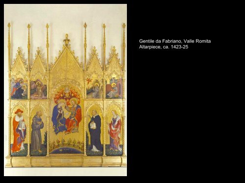 Gentile da Fabriano, Madonna and Child, ca. 1422-23, and ...