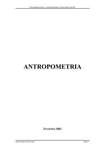 Texto-Antropometria