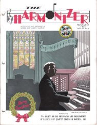 November 1946 - Barbershop Harmony Society