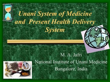 Unani system of medicine