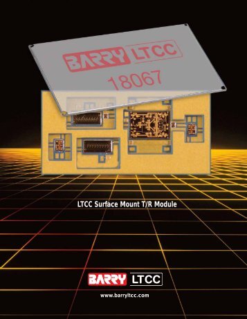 LTCC Surface Mount T/R Module - Barry LTCC Multilayer Circuits