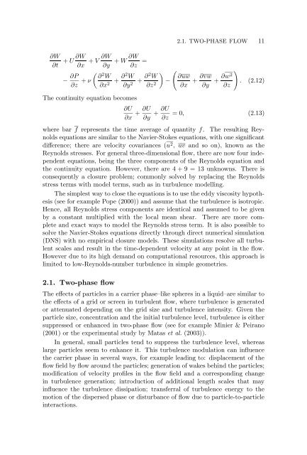 Fluid mechanics of fibre suspensions related to papermaking - DiVA