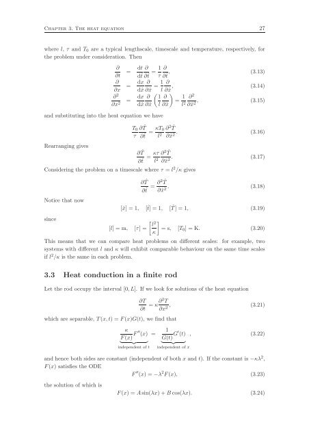 Fourier Series and Partial Differential Equations Lecture Notes