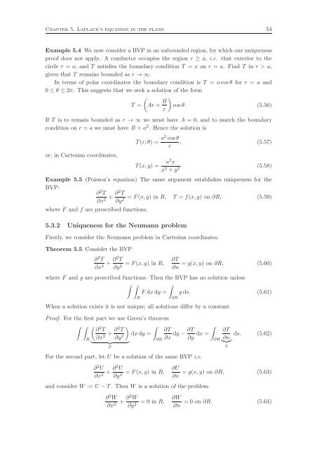 Fourier Series and Partial Differential Equations Lecture Notes