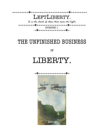 LeftLiberty 1 - The Libertarian Labyrinth