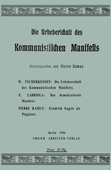 Die Urheberschaft des Kommunistischen Manifest.pdf