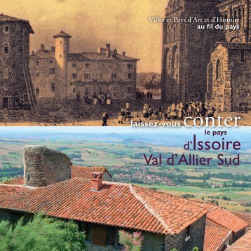 Brochure "Laissez-vous conter le - Pays d'Issoire Val d'Allier Sud