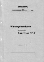 Wartungshandbuch Fournier RF 5