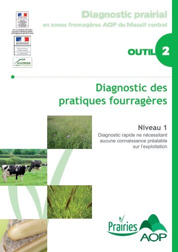 Diagnostic des pratiques fourragères - Prairies AOP