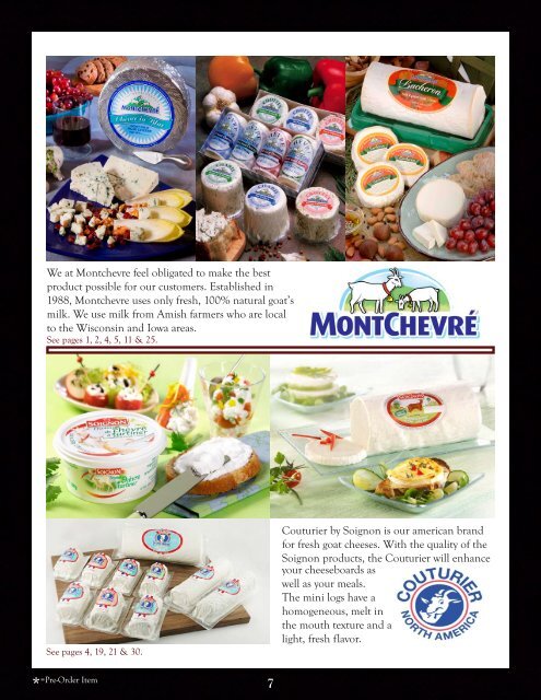 2012 Product Catalog - Epicure Foods Corp