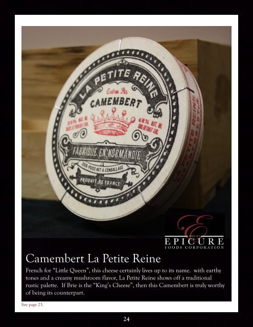 2012 Product Catalog - Epicure Foods Corp