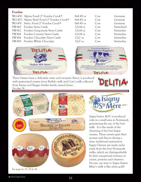 2012 Product Catalog - Epicure Foods Corp