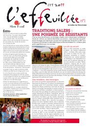 TradiTions salers : une poignÉe de rÉsisTanTs - Slow Food France