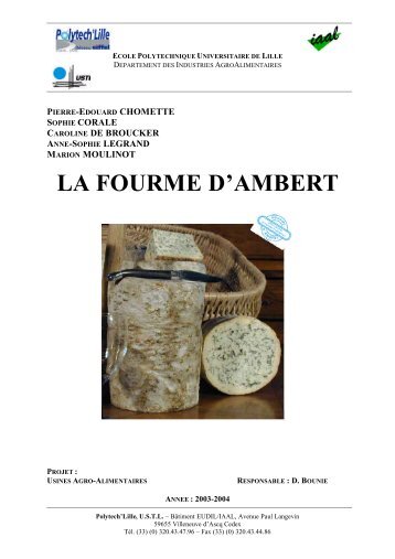 LA FOURME D'AMBERT - PFEDA / Page d'accueil PFEDA