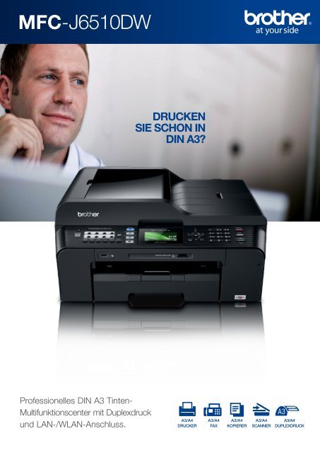 MFC-J6510DW - Drucker - Fax