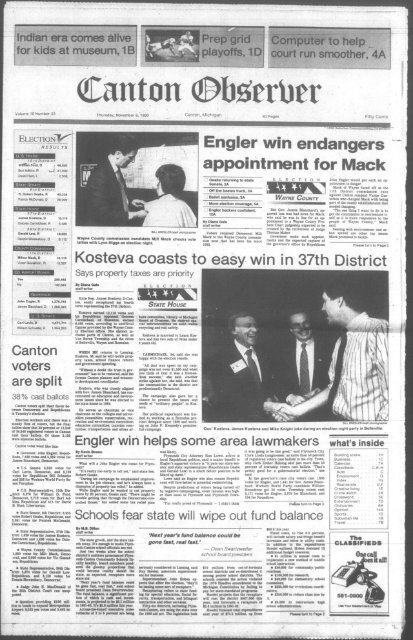 Canton Observer for November 8, 1990 - Canton Public Library