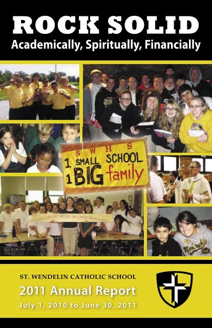 SW Annual Report 2010 - St. Wendelin Catholic Parish and Schools