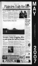 Plainview Daily Herald - The Unger Memorial Library - MyPlainview ...