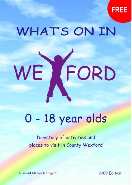 Vintage Lollitots Magazines - WHAT'S ON IN WE FORD - Wexford County Childcare Committee