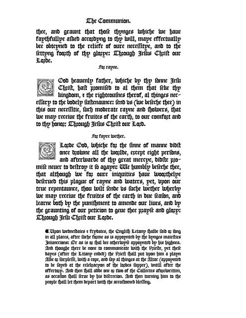 The 1549 Book of Common Prayer, The source text for these PDF ...