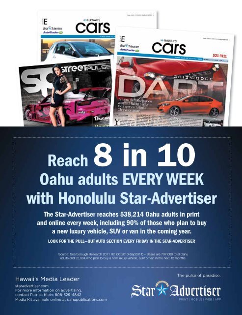 Congratulations to Marc Cutter - Hawaii Automobile Dealers ...