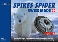SWISS MADE - Spikes Spider