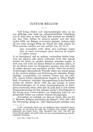 IUSTUM BELLUM