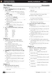 Activity Worksheet - Penguin Active Reading ... - Longman Japan