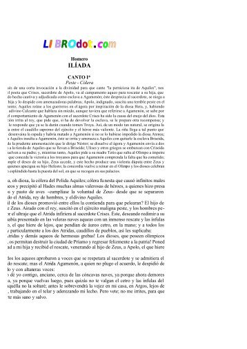 Homero - La Iliada.pdf - Historia de Costa Rica