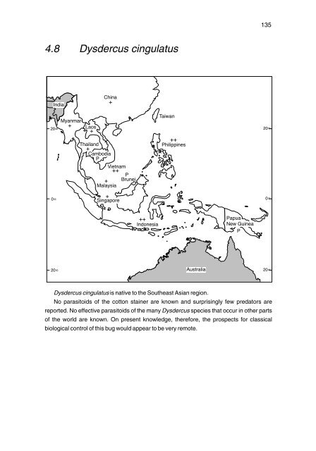 Biological Control of Insect Pests: Southeast Asian Prospects - EcoPort