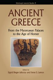 Ancient Greece: From the Mycenaean Palaces to the Age of ... - Nam