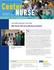 4NE Hosts 102-Year-Old Heart Patient - Washington Hospital Center