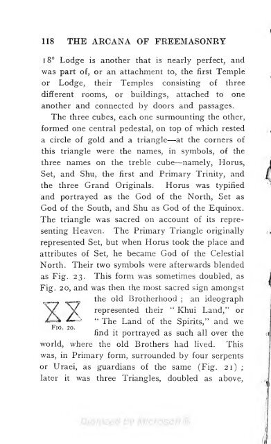 The Arcana of Freemasonry (1915) - The Masonic Trowel