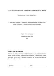 De Rerum Natura A Selection From The Fifth Book - 