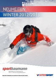 nEuHEiTEn WinTEr 2012/2013 - Sport Baumann in Appenzell